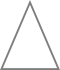 Opus skiva trekant70x60x60
